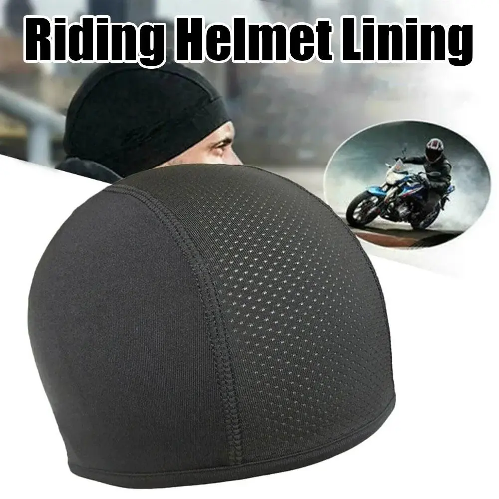 Outdoor Sports Hat Breathable Helmet Hat Quick-drying Cycling Helmet Hat Inner Cap Motorcycle A5V1