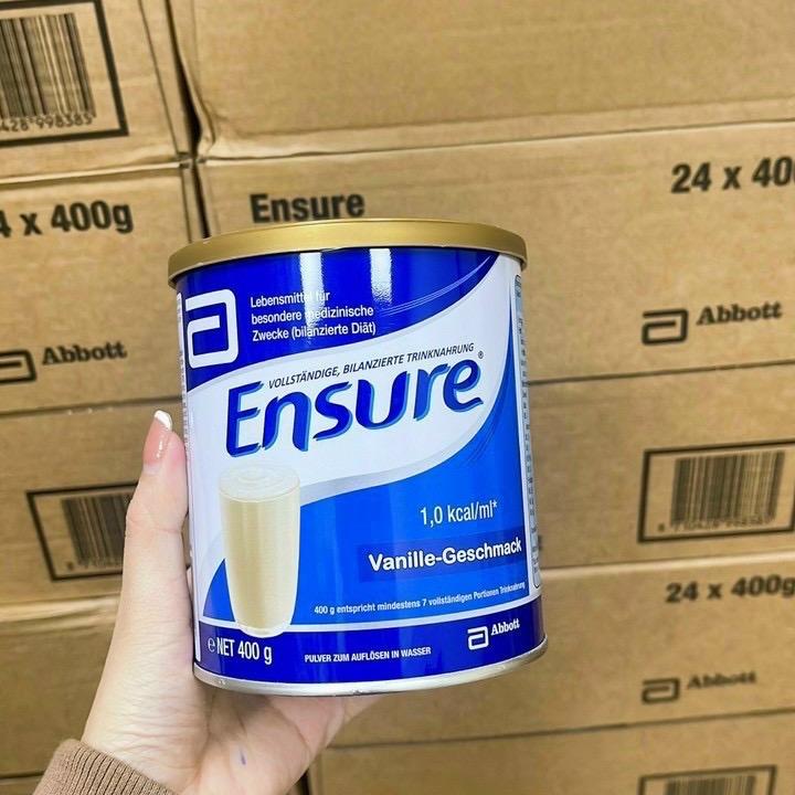 Sữa Ensure 400g hàng Đức Date 5/2027
