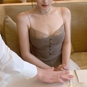 Áo hai dây ren lông thú sang trọng và thanh lịch cho nữ.Thiết kế câu chuyện tình yêu cổ đại Phong cách trang phục bên ngoài và bên trong