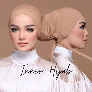 INNER ARAB TALI -BELI 4 FREE 1- Rayon Jilbab Kerudung Instan Wanita