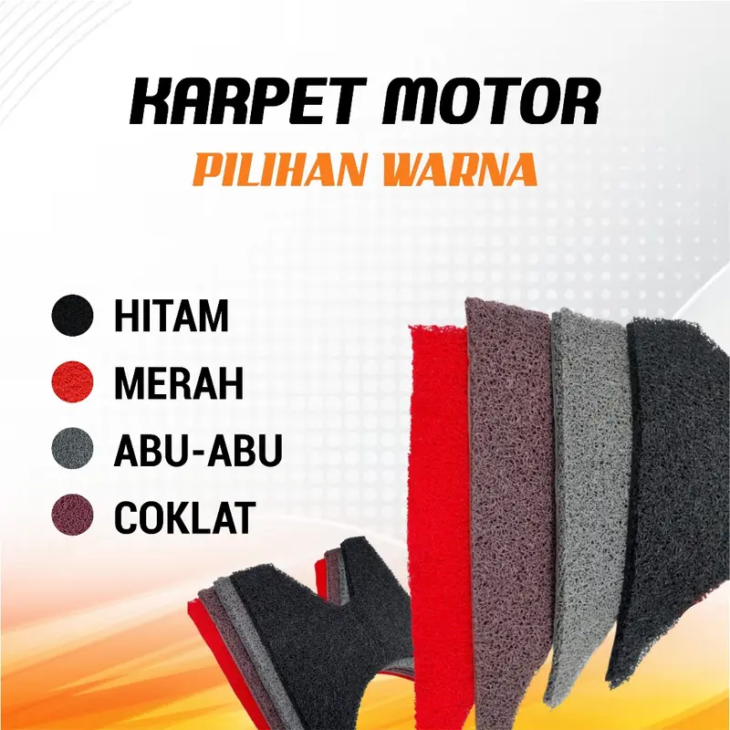Karpet Motor Scoopy 2022 Terbaru / Alas Motor Honda SC / Karpet mie bihun keren 5