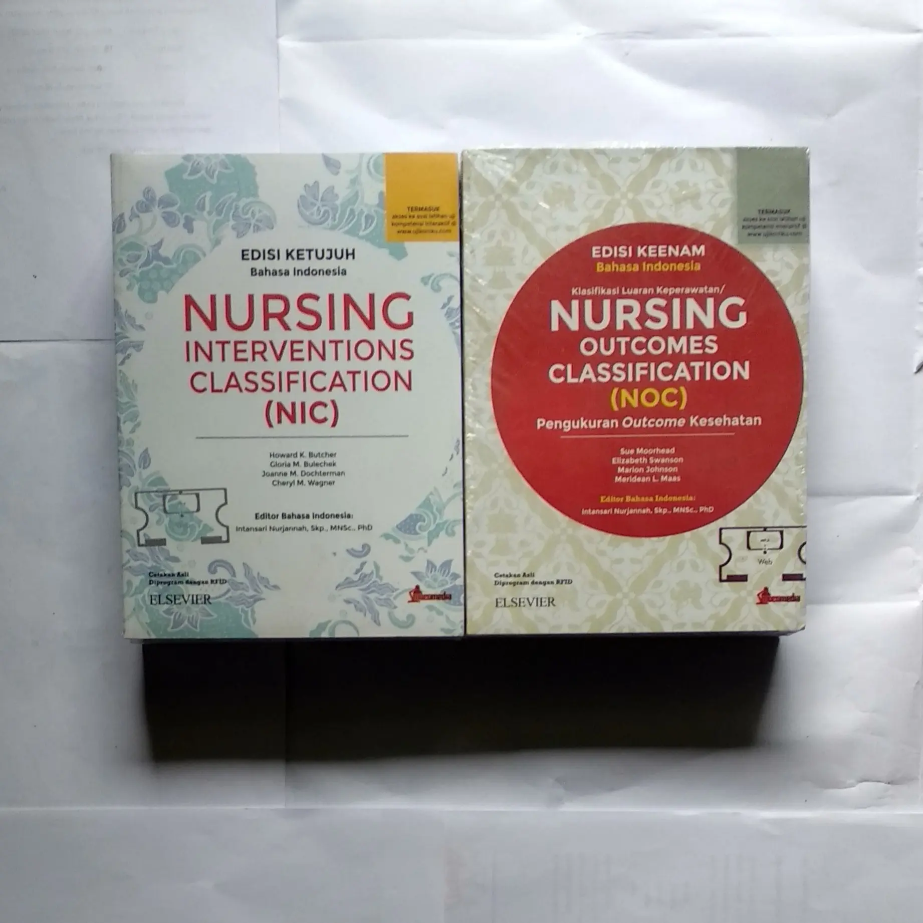 Buku Keperawatan NIC NOC Edisi Bahasa Indonesia Soft Cover