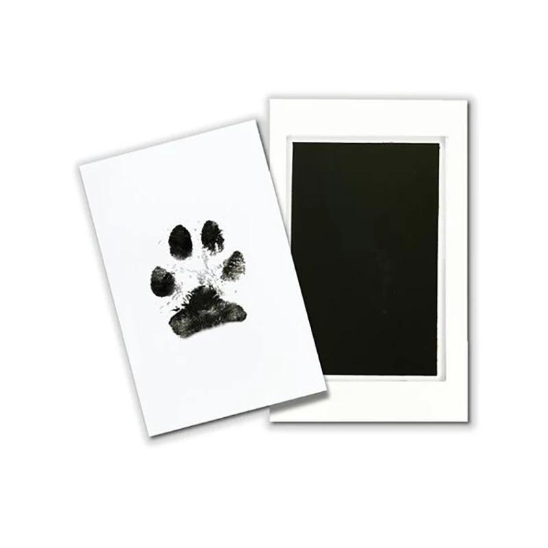 Product Introduction of Pet Dog & Cat paw print ink set pad baby handprints safe non-toxic wash free easy clean DIY handprints footprints pet souvenirs 18