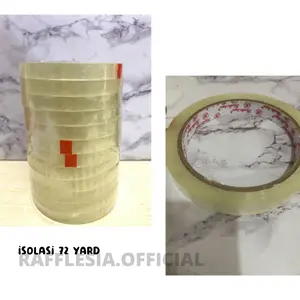 ISOLASI / SOLATIP BENING 1/2 INCH PANJANG 72 YARD PER ROLL TAHAN AIR