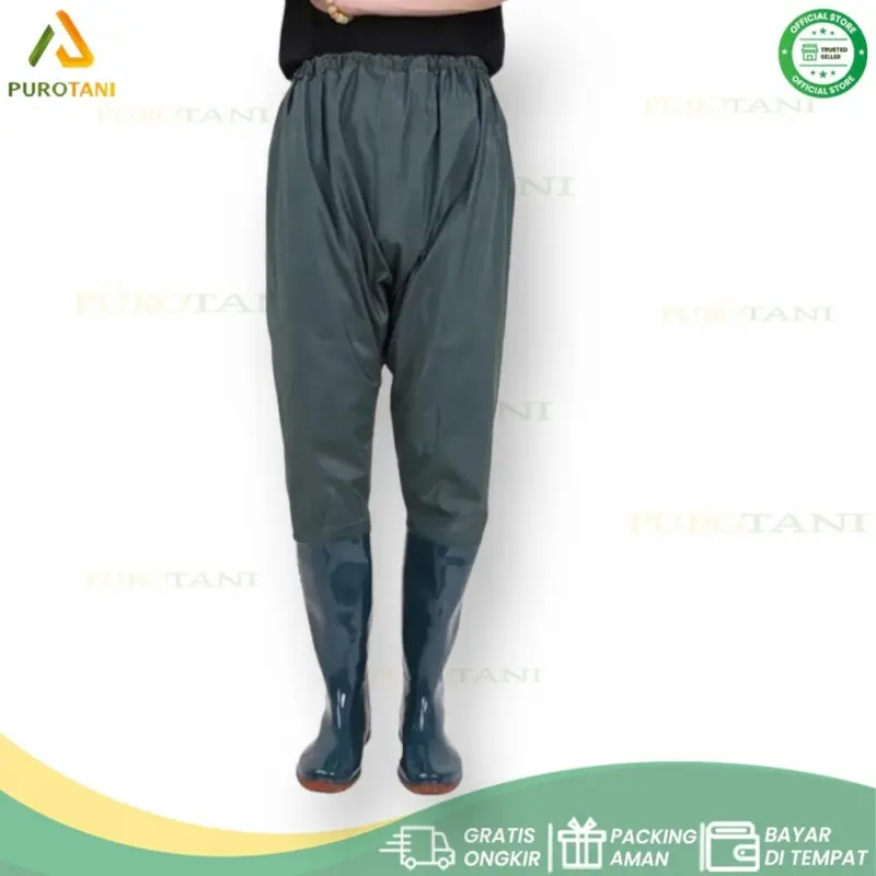 Sepatu Sawah Sepatu Boot Karet Panjang Sepinggang 110 Cm Sepatu Boots Hijau 4