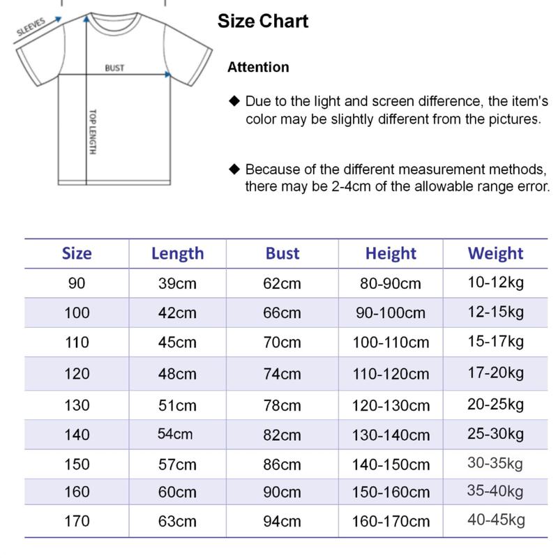 Product Introduction of 【Áo Thun Trẻ Em】(12-40kg) Áo Thun 100% Cotton In Hai Lần Cổ Tròn Tay Ngắn Áo Trẻ Em Thời Trang Phong Cách Hàn Quốc Quần Áo Mỏng Mùa Hè Cho Bé Trai Kid Fashion Tops 0