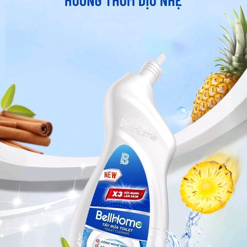 Tẩy rửa bồn cầu sàn nhà vệ sinh Bell home, không ăn mòn bay chất men sứ nước giặt Làm Sạch 1