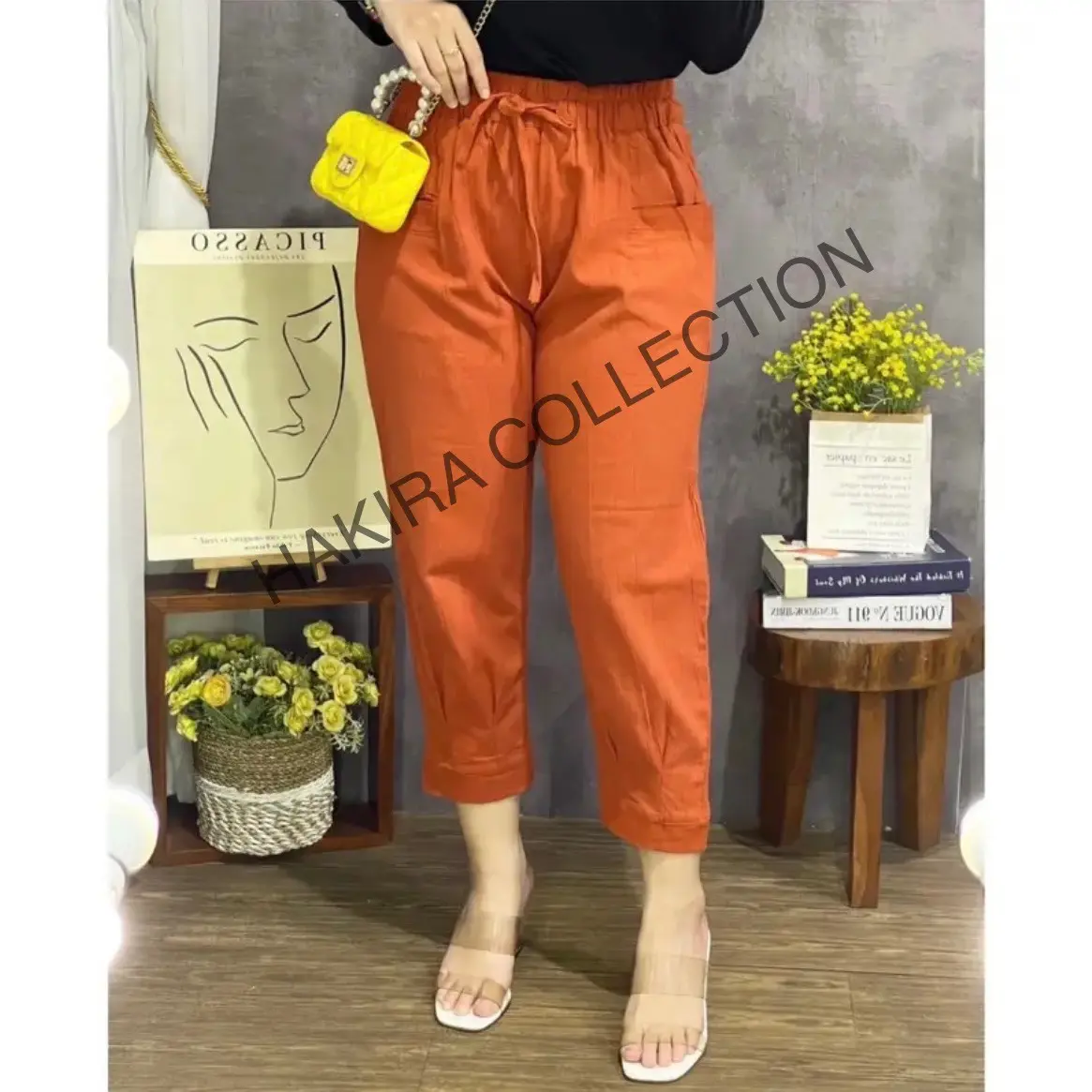 HINATA PANTS KRINKEL PREMIUM Wanita