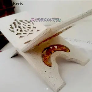 Dudukan alquran tatakan quran rekal quran Rekal Alquran Alquran Motif Marmer Model Ukir Lebar 18cm Lekar alquran Rekal kayu tempat alquran lekar kayu ukuran besar kayu tempat quran rekal quran lekar quran tatakan quran meja quran laris manis