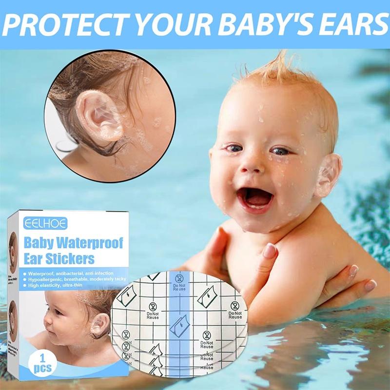 1pcs/Ear Waterproof sticker Baby swimming ear sticker - TikTok Shop ...