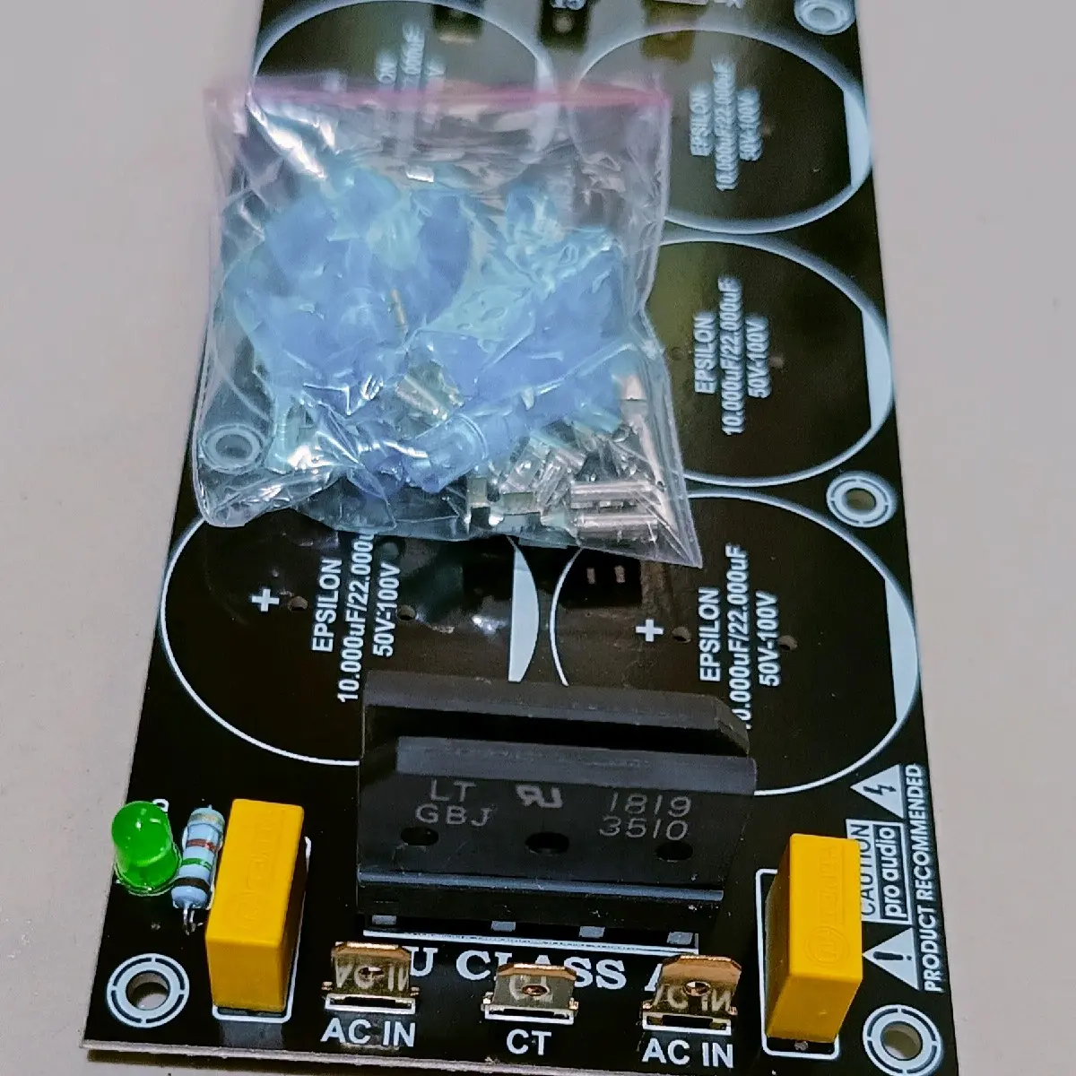 pcb psu deoda 35A isi 6 elco