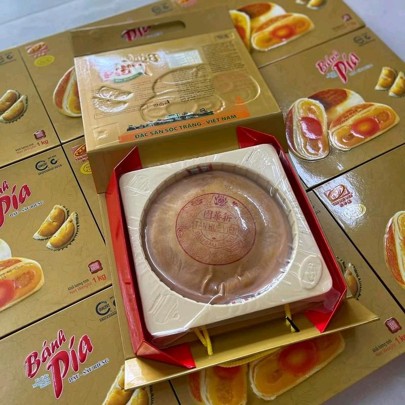 Bánh Pía Sóc Trăng Siêu To 8 Trứng Tân Huê Viên - Snack, Food - Sen, Chua Thức Ăn Cake crepe 3