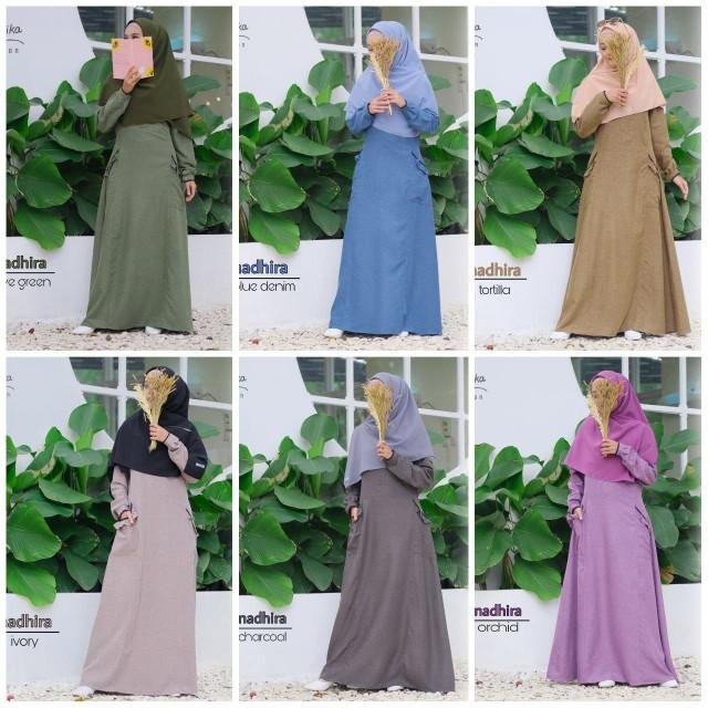 Product Introduction of Gamis Polos | Nadhira by Randhika 7