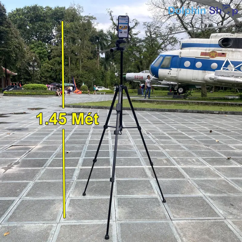 Tripod 3388 Máy Ảnh, Điện Thoại Chụp Ảnh, Quay Video Từ Xa Qua Nút Remote Bluetooth 1