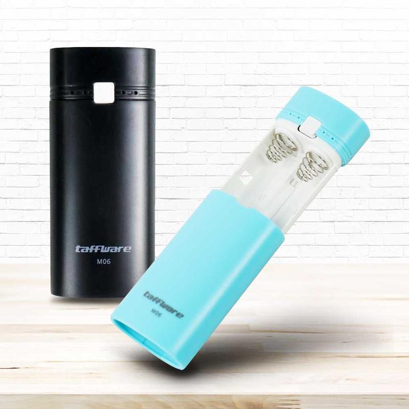 Product Introduction of COD Case Powerbank Mini Rakitan DIY Daya Baterai 18650 Isi Ulang Fast Charging Taffware 36