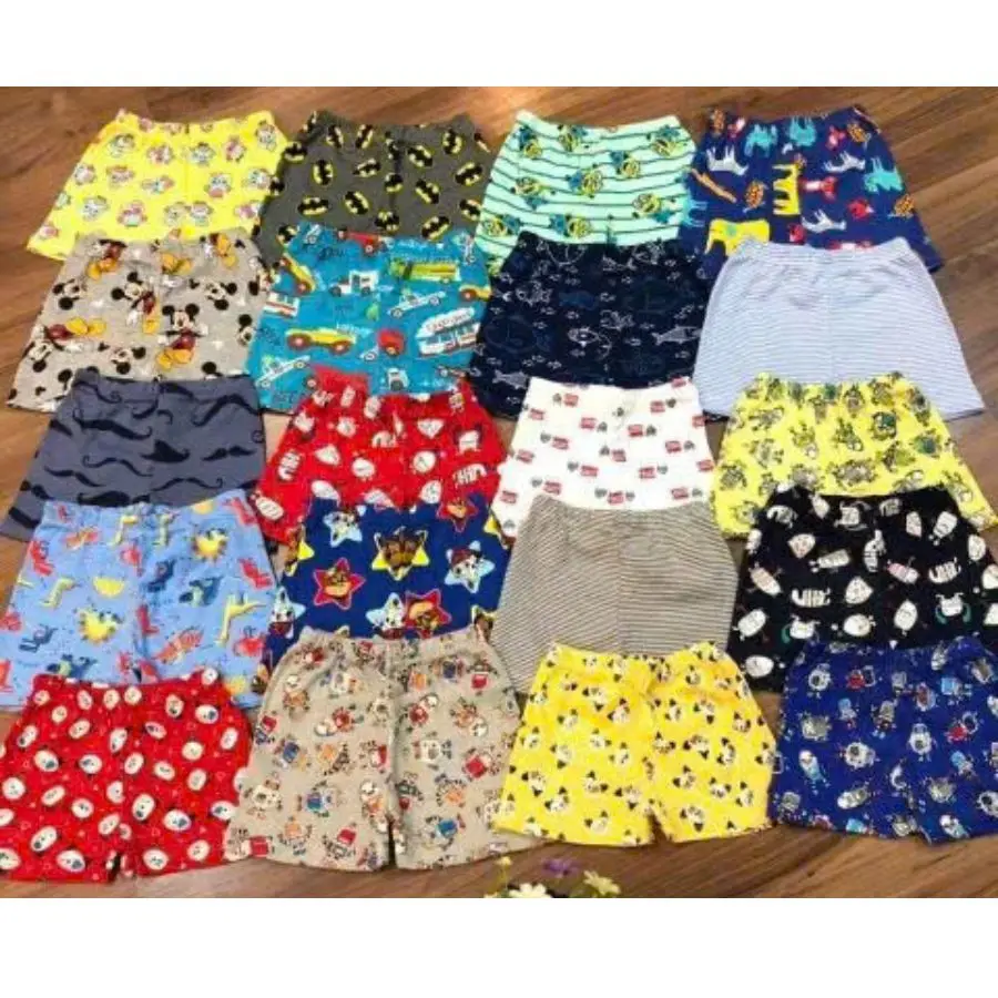 [DEAL 1K] Quần Thun Đùi Cho Bé 16-40KG [Rẻ vô địch] - Nụ Nọng Kids-QCC