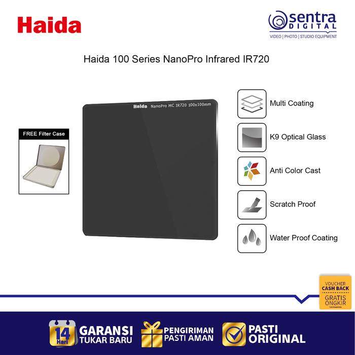 Gambar Haida 100 Series NanoPro Infrared IR720 Filter - HD4600 dari Sentra Digital Kota Surabaya Tokopedia