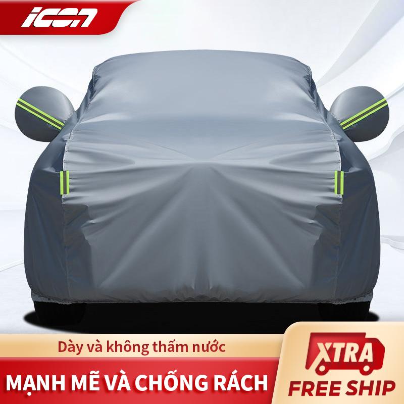 Tấm bạt che nắng  ô tô ICON dày dặn , chống nắng, chống trầy xước, chống mưa và cách nhiệt bảp vệ toàn diện cho xe của bạn