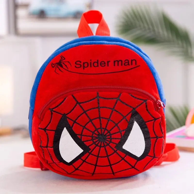 Ba Lô Nhồi Bông Hoạt Hình Truyện Tranh Marvel, Thiết Kế Sáng Tạo Với Siêu Nhân, Thích Hợp Cho Mẫu Giáo, Có 1 Chiếc, Túi Ba Lô, J2O1 L4O2 5