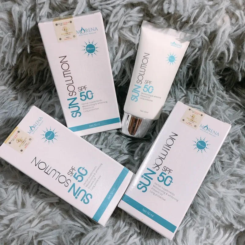 Kem chống nắng MORENA Huyền Phi SPF 50 1