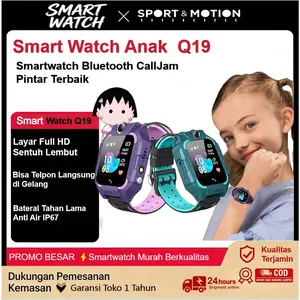 Smartwatch Anak GPS Anti Hilang 4G Video Call SOS Darurat Uniseks