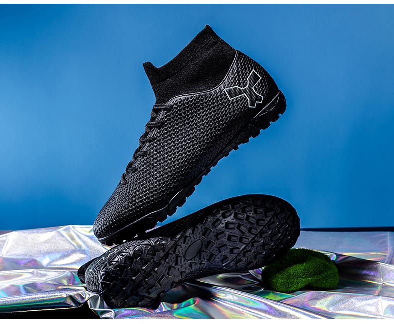 Product Introduction of In Stock Professional Soccer Shoes Teenagers Race Shoes Green Field Combat Boots Men's and Women's Football Boots 47 Soccer Shoes Boys and Girls Teenagers Students TF Broken Nail AG Long Nail Artificial Flat Leather Foot Training Transport 10
