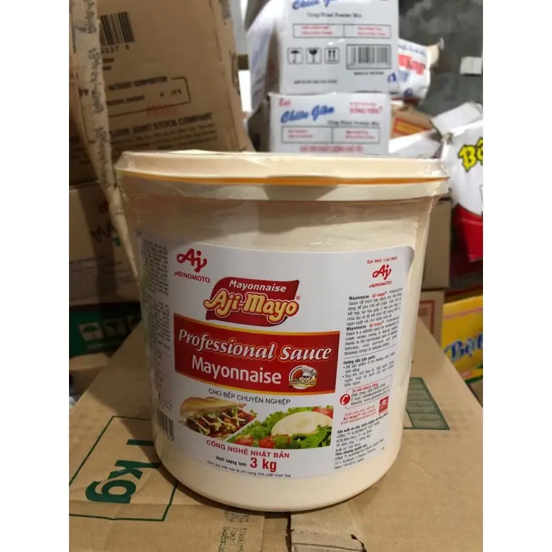 Sốt mayonnaise 3kg dùng cho nhà hàng 3