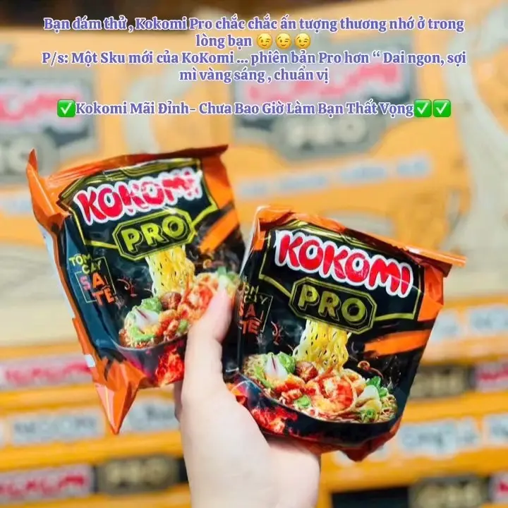 MÌ KOKOMI PRO - THÙNG 30 GÓI