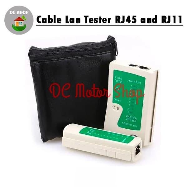 Cable / Kabel Lan Tester Alat Penguji Kabel Lan RJ45 dan RJ11 - Shop ...