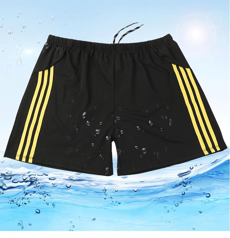 Product Introduction of Men's Swimming Trunks Extra Large Size 80.00 Kg-150.00 kg plus Size Boxer Overweight Man Loose Fat Guy Swimming Trunks 3