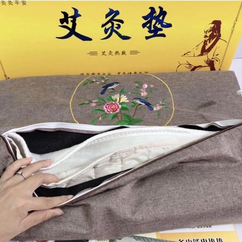 Thảm Ngải Cứu, Gối Ngải Trung Hoa Sưởi Ấm Giảm Đau Mỏi Lưng Xương Khớp, Thư Giãn Dùng Cho Gia Đình - Spa. Massage Women 7