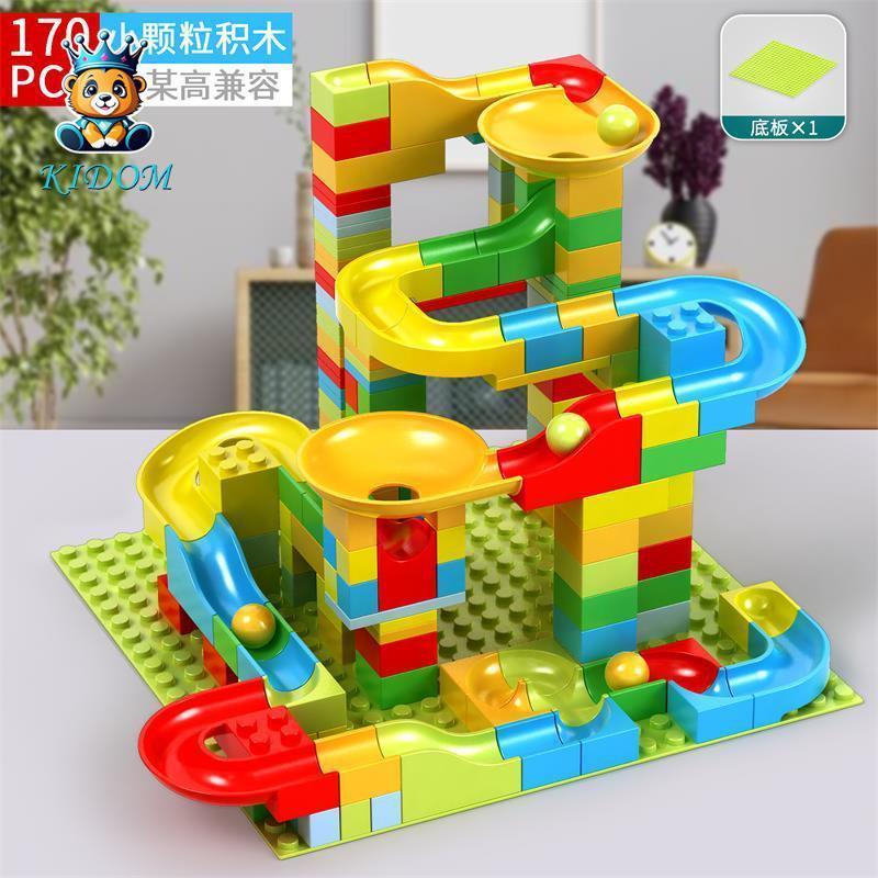 170PCS DIY Slide Brick Toys Building Fun for Kids Boys and Girls ...