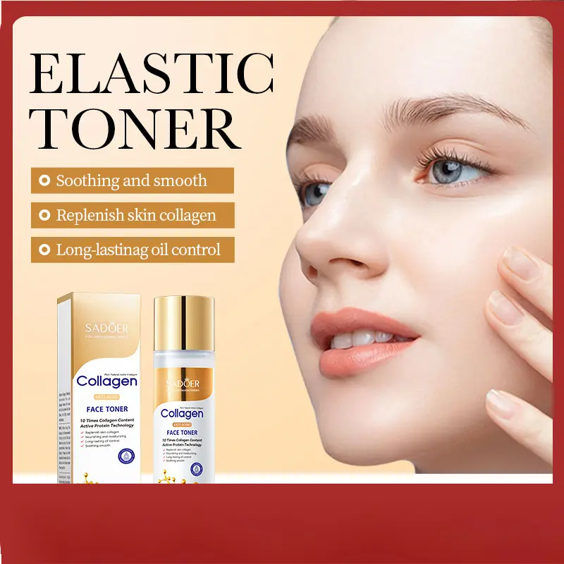 SADOER Collagen Anti-Wrinkle Toner Soothing Moisturizing Balancing Hydrating Water