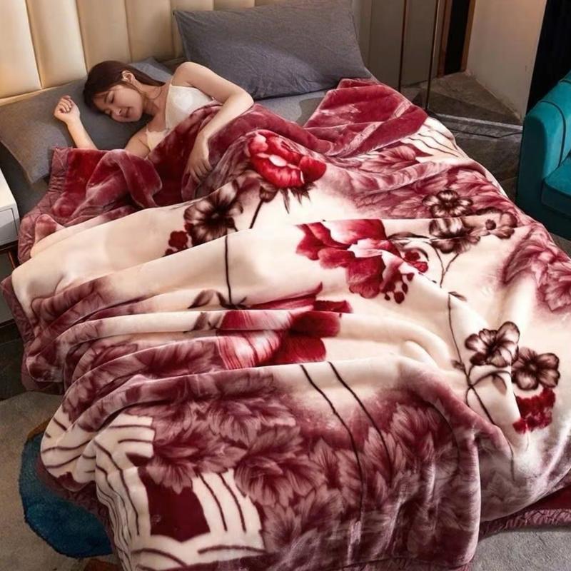 CHĂN NHUNG TUYẾT NHIỀU MÀU 2 LỚP CAO CẤP mềm mại kích thước 1M7-2M1 cân nặng thực tế 1.7kg〈 <〈diamond blanket-light gray chăn lông mền vắt Cotton đũi làm mát he hoa octopus phao dắt