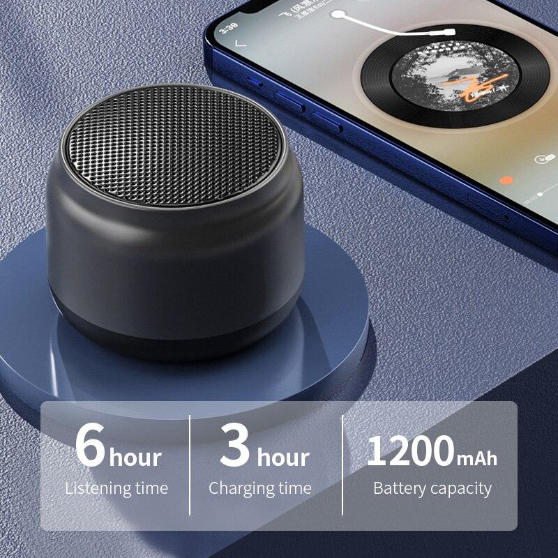 Product Introduction of Spot Goods COD Portable wireless Bluetooth speaker, outdoor sports stereo support, mobile phone subwoofer, mini portable speaker 0