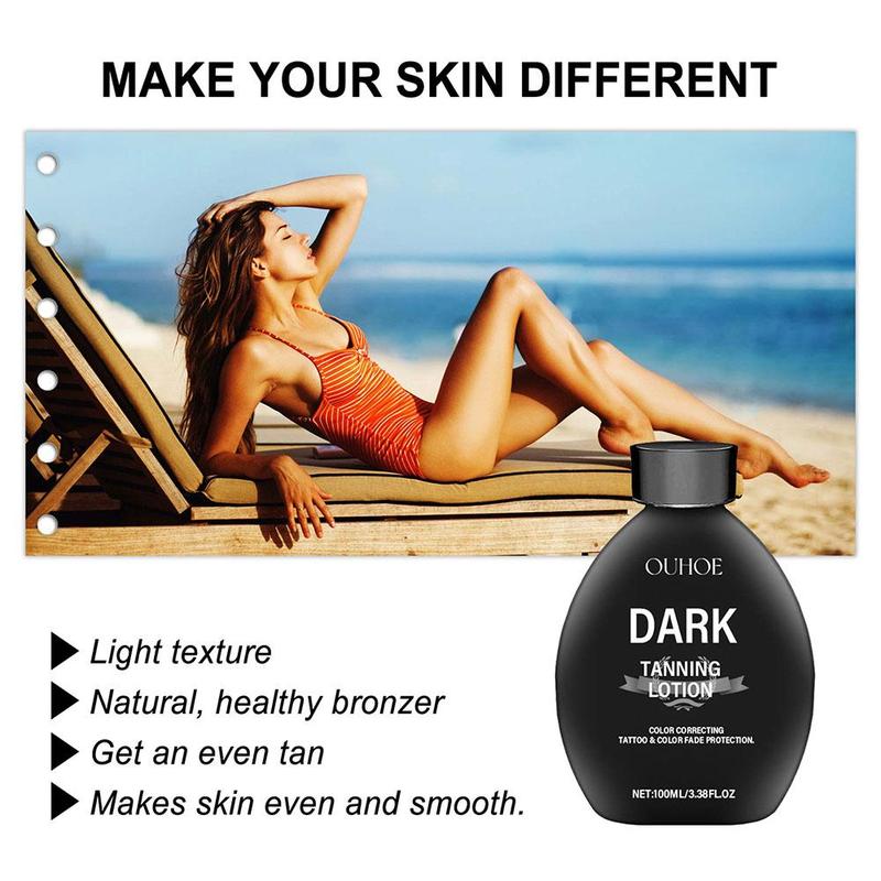 Product Introduction of Body Self Tanning Cream Beach Solarium Outdoor Sun Protection Tan Tanner Face Fast Accelerator Brown Suntan Cream Bro M7H5 Body Care Coconut Lightweight Moisturize 9