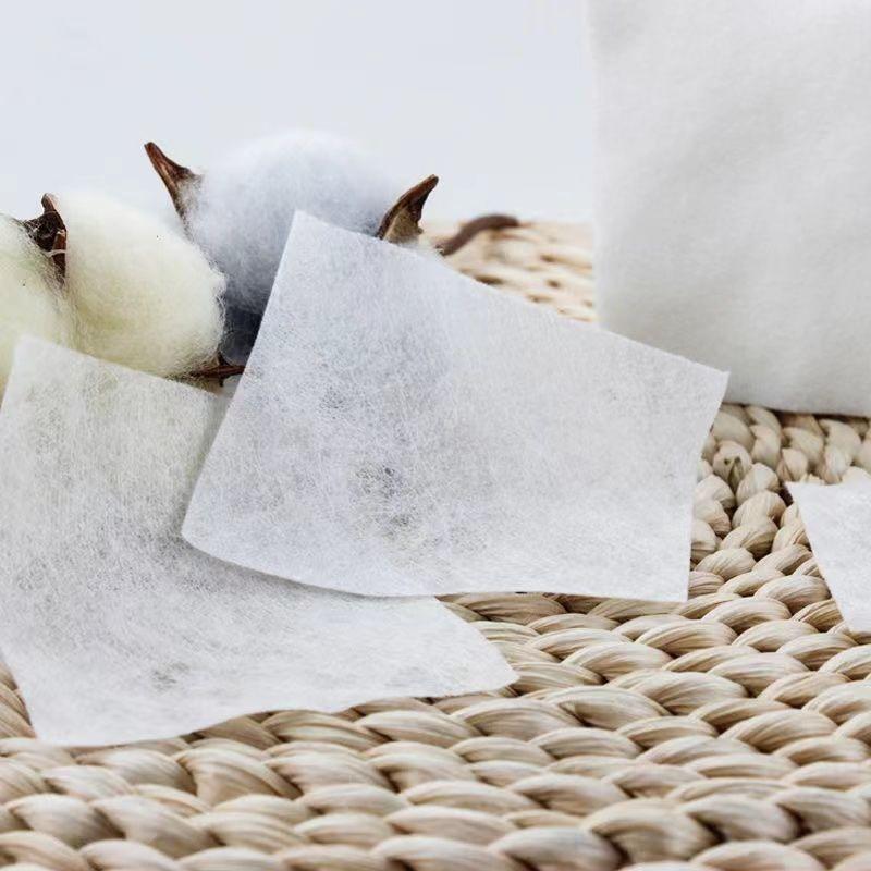 Makeup Cotton Pads, Thin Sheets, Thin Style, Deep Cleansing, Stretchable, Wet Compress Cotton, Dual-use, Disposable, Student 8