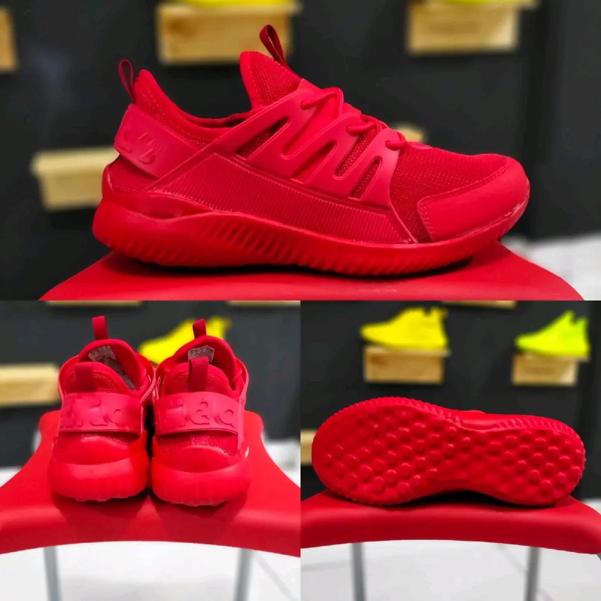 sepatu wanita terbaru/sepatu senam/sepatu aerobic 2023 renda white red