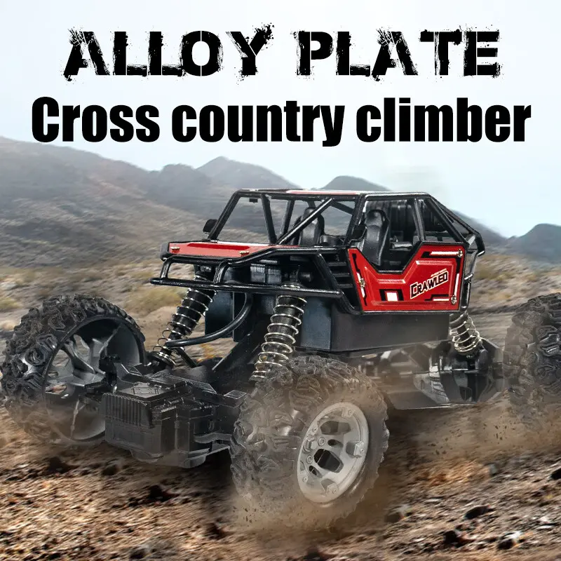 4WD RC CAR High Speed Racing Off-Road Vehicle Double Motors Drive Bigfoot Car Remote Control Toys Buggy Truck Battery