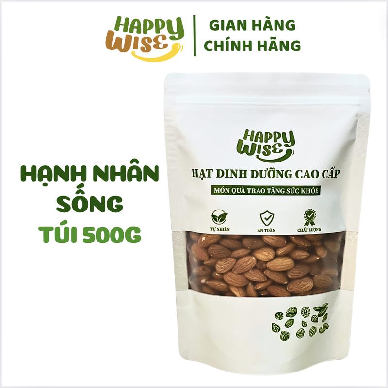 Hạt Hạnh Nhân Sống Nhập Khẩu Mỹ Hạnh Nhân Tươi Làm Sữa Hạt 1