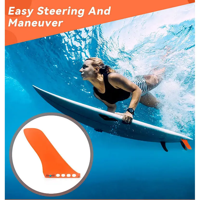 Bảng điều khiển cánh buồm SUP, tự động, thế hệ thứ hai, tính năng ổn định và điều khiển bằng bánh lái, có thể tháo rời, với vây cánh bảng điều khiển dọc, tính năng tách nước, đuôi lớn, dành cho người lướt sóng