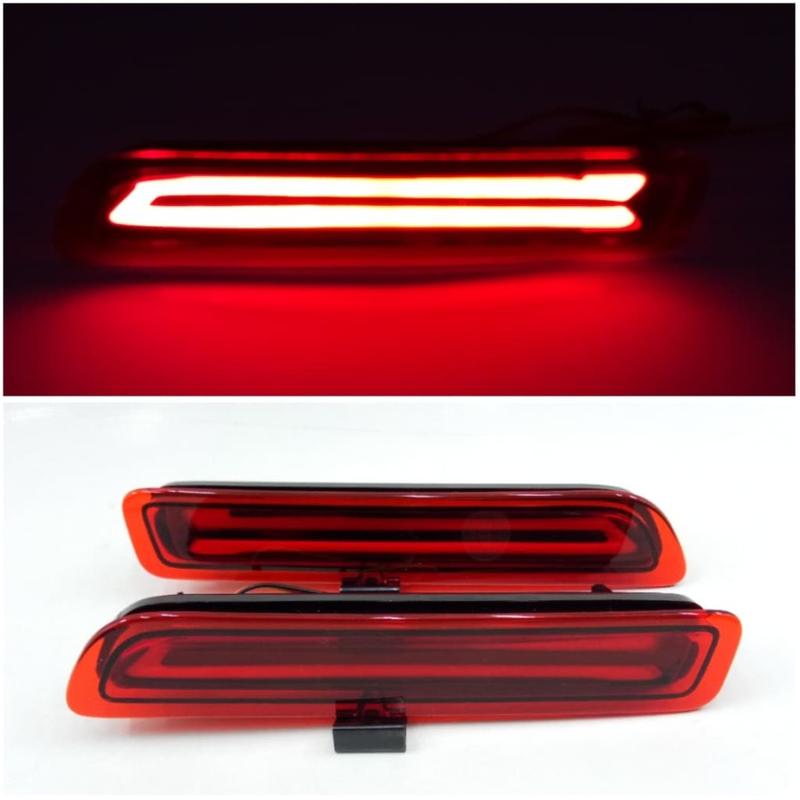 Lampu Reflektor Cahaya Mata Kucing Bumper Belakang Mobil Rear Bemper Lamp Reflector Car Light Plasma RGB Led All New Ertiga Variasi Eksterior 0