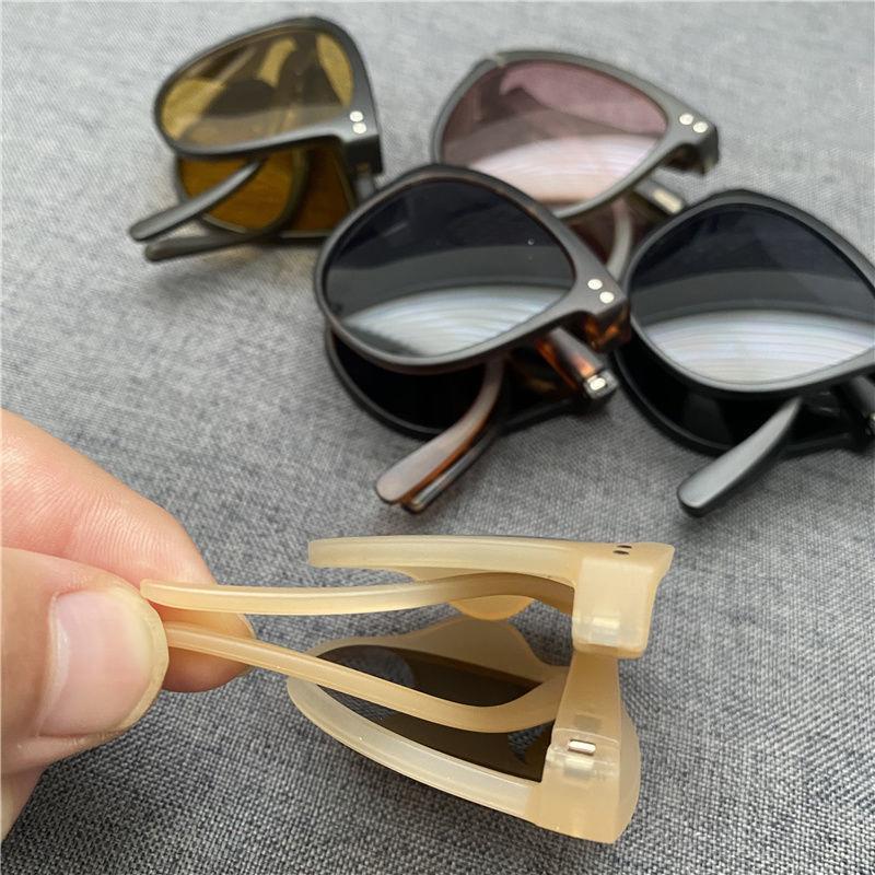 Product Introduction of Kính Râm Gấp, Thời Trang Nữ Mới, Kính Thiết Kế Thương Hiệu, Kính Hình Bầu Dục, Phong Cách Cổ Điển Dành Cho Nữ, Bảo Vệ UV400 15