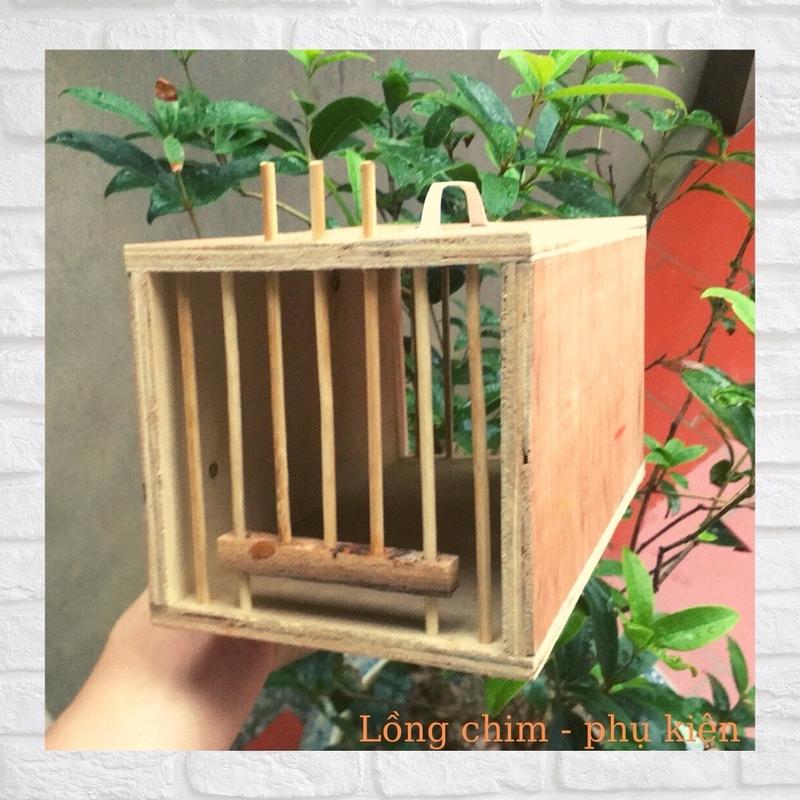 ￼Hộc, cốp  chim tiện lợi Hộc chuyển chim chào mào, chòe, mi,...các loại giá rẻ chất liệu gỗ 3