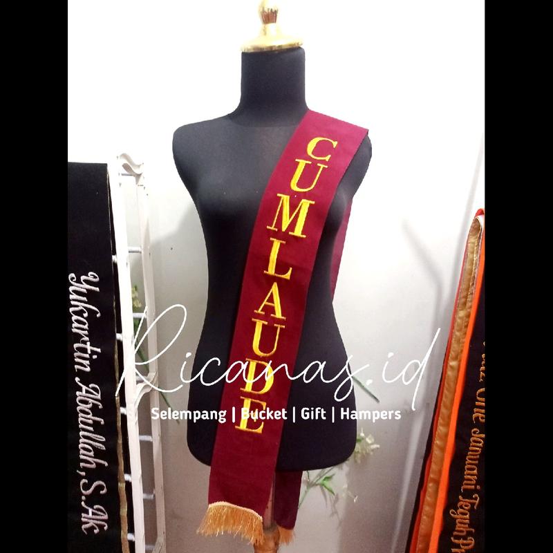 Selempang Wisuda Rumbai 3