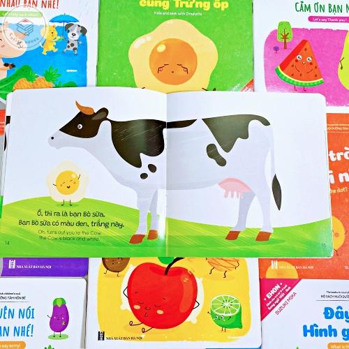 Product Introduction of Sách - Ehon Song ngữ Việt Anh Cho Bé từ 0 - 6 tuổi (bộ 10 cuốn ) 53