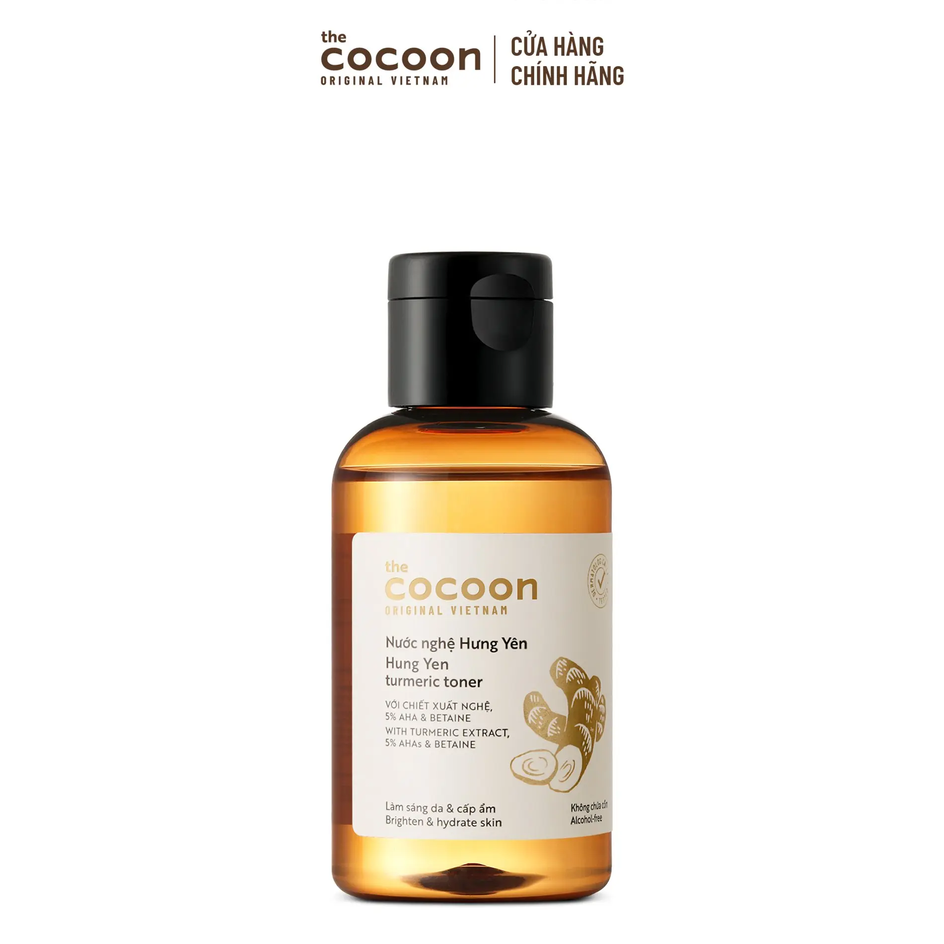 Ảnh đại diện Nước nghệ Hưng Yên (toner) Cocoon làm sáng da & cấp ẩm 140ml