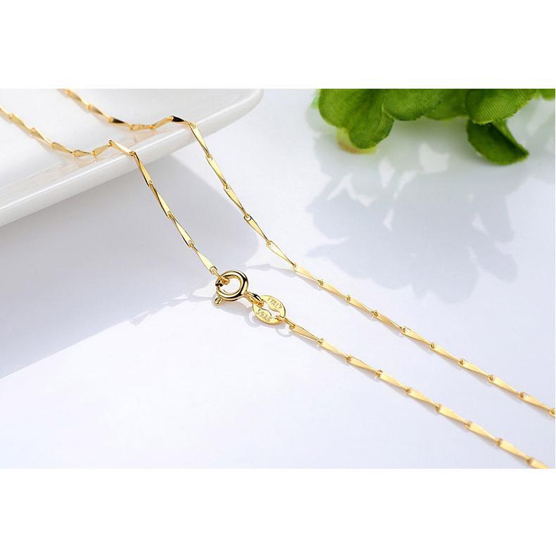 Vòng Cổ Trang Sức, Màu Vàng Kim, Dây Chuyền Xương Rắn Dây Chuyền Xương Rắn, Dành Cho Nữ, 18 Inch, Nữ Tính, Đồ Trang Sức Femme Women Chain Jewelry 6