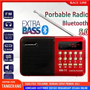 Radio Bluetooth JOC Digital FM/SD/USB/MP3 Player/Radio JOC/JOC/Radio Mini Joc Termurah/Radio Murotal/Radio Portable Joc