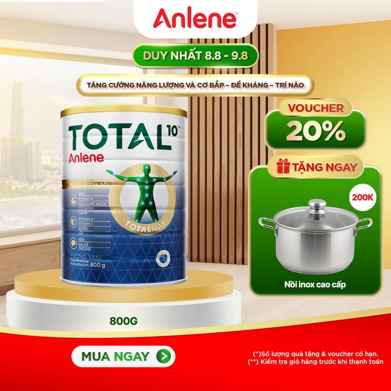 Lon Sữa Anlene Total 10 800G